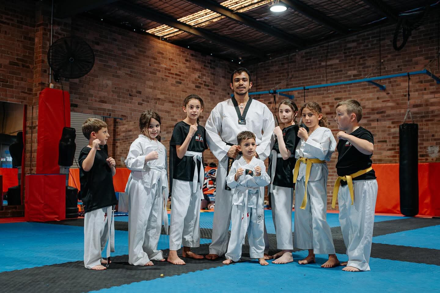 Blitz Martial Arts facility and class training in Condell Park